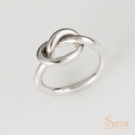 Sterling Silver Knot Ring